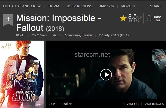 《碟中谍8》上映：动作谍战片的票房与趋势前瞻